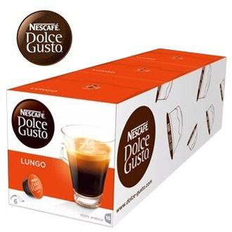 雀巢 新型膠囊咖啡機專用 美式濃黑咖啡膠囊 (一條三盒入)