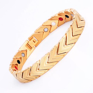 ANGEL 潮流箭頭不鏽鋼能量男款手鍊(4色可選)