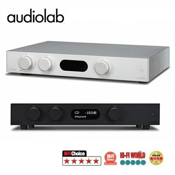 【全館領券再折+限時下殺】英國 Audiolab 8300A 綜合擴大機 黑／銀 兩色 公司貨