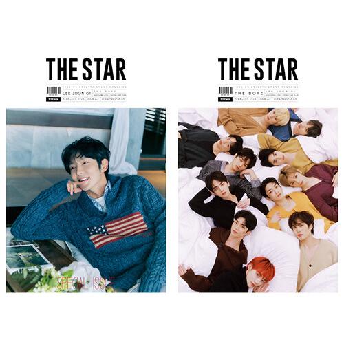 韓国 雑誌 THE STAR (ザ・スター) Aタイプ 2023年 2月号 (表表紙：イ・ジュンギ、裏表紙：THE BOYZ Aタイプ）INFINITEのキム・ソンギュ、ソン・ヘウン記事