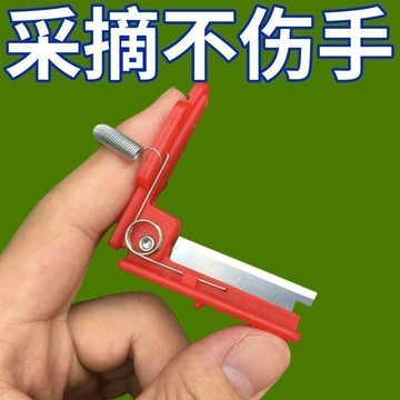 🛒臺灣24h🌳採摘小鍘刀拇指刀葡萄掐尖黃瓜蔬菜打葉掐須採摘器小鍘刀採摘小刀