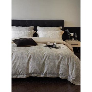 歐式輕奢80支磨毛四件套全棉秋冬季高端加厚床單被套保暖雙人床品