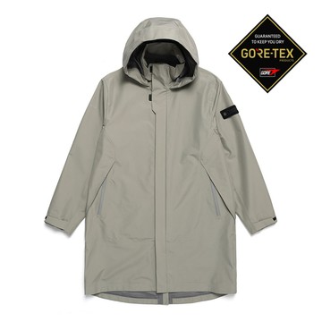 男女同款 GORE-TEX URBAN CITY 長版防水外套 - 米色