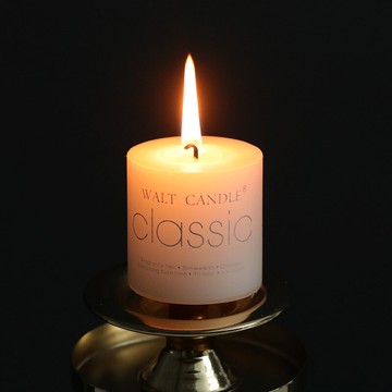 5*5cm大蠟燭 無香/茉莉/香草 香薰燭 節慶禮品 燭臺裝飾