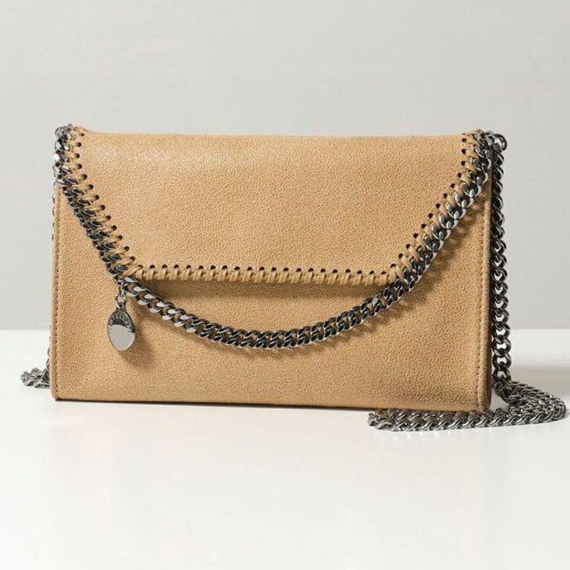 STELLA McCARTNEY ステラマッカートニー ショルダーバッグ FALABELLA ファラベラ 581238 W9132 レディース  ポシェット 鞄 2502/BROWN | LINEブランドカタログ