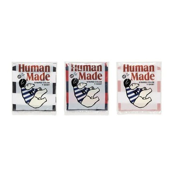 AirRoom 正品現貨 2026AW HUMAN MADE STRIPED T-SHIRT 棒球 北極熊 條紋 短T