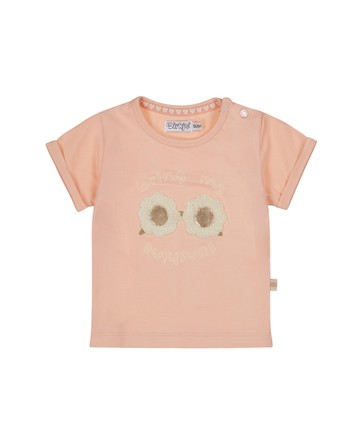 太陽眼鏡粉色短袖上衣80cm