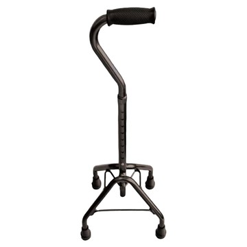 穩穩四腳杖 立式伸縮杖 鋁合金材質 台灣製 ZHTW2031  咖啡色  1支