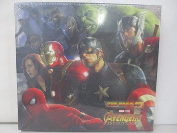 【書寶二手書T6／影視_TQT】The Road to Marvel’s Avengers - Infinity War: The Art of the Marvel Cinematic Universe_Roussos, Eleni