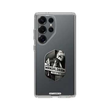 Galaxy S25 Ultra Clear 透明 - Star Wars - The Mandalorian - 曼達洛人 — 徽章