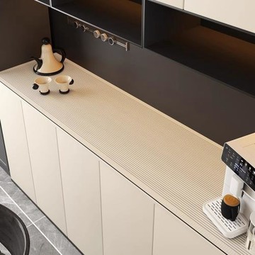 日式餐邊柜桌墊硅藻泥吸水墊輕奢感電視柜墊入戶玄關柜防塵墊