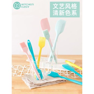 澳洲KE一體式硅膠刮刀蛋糕刮板奶油小刷子油刷廚房做烘培工具套裝