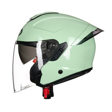 【全新型號】KYT TR-A 素色 RA-06 湖水綠 3/4罩安全帽