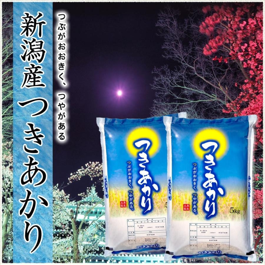 新米 25kg 新潟産 つきあかり 玄米 令和5年産 送料無料（北海道、九州、沖縄除く）