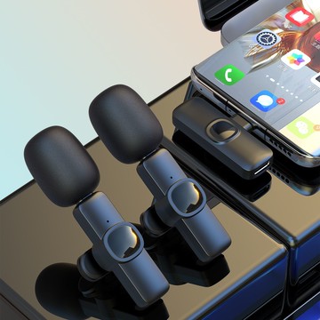 臺式電腦筆記本領夾式直播麥克風usb無線麥克風降噪手機電腦通用【Snowbelle優選】