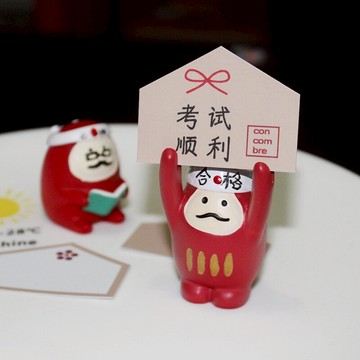 包郵考試必過擺件祈愿合格達摩加油鼓勵學生必勝照片夾創意小禮物