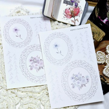 蕾絲紙風格小卡 Vol.02