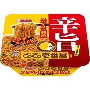 「12個」 CoCo壱番屋 辛旨カレー焼そば 119g×12個×1箱 エースコック