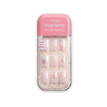 【甲片】MEKO花漾彩繪穿戴美甲片-琉光貝殼 3A-021