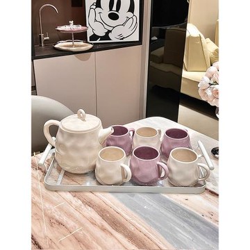 輕奢水具水壺套裝杯子家用陶瓷耐高溫待客用2026新款杯具茶具套裝