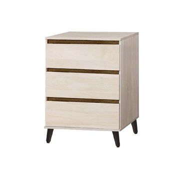 ASSARI-現黛三斗櫃(寬60x深50x高82cm)撞色