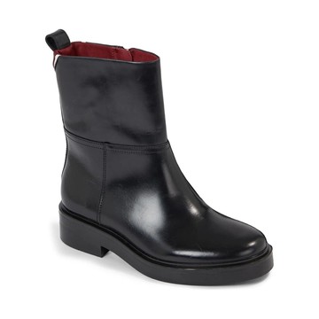 TOMMY HILFIGER COOL ELEVATED ANKLE BOOTIE 黑色女款鞋子