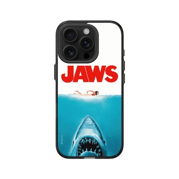 iPhone 16 Pro Clear (相機按鈕) 酷墨灰 - Jaws - 大白鯊 - 海報