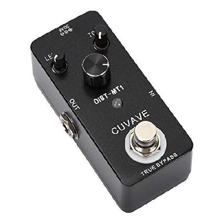 Electric Guitar Distortion Effect Pedal,Mini Distortion Effect Pedal True Bypass with Full Metal Shell