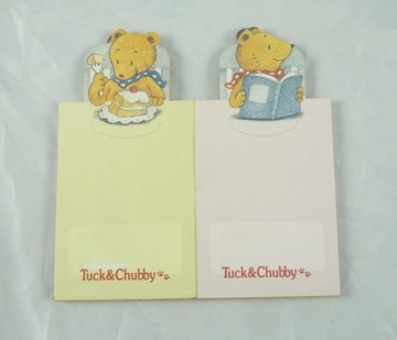 【震撼精品百貨】Tuck&Chubby  蛋糕熊 便條紙 震撼日式精品百貨