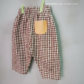手作森林 品牌原寸紙型-八分涼感褲