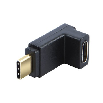 CableCreation Type-C 轉接頭 上下彎頭 10Gbps 3A電流(CC0842)