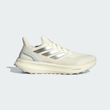 Adidas Pureboost 5 Tr [JR7676] 男女 慢跑鞋 彈力 支撐 緩震 米 銀