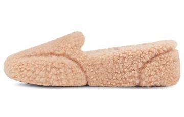 WMNS UGG HAILEY FLUFF LOAFER SLIP-ON PINK PEACH