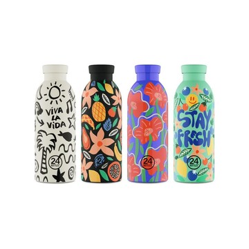 24Bottles 不鏽鋼雙層保溫瓶 500ml / 綻放系列 活力綻放