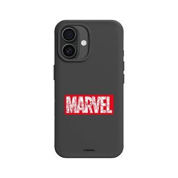 iPhone 16 SolidX 黑 - 迪士尼-漫威 Marvel - 漫威Logo-紅色標誌