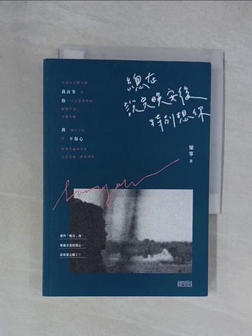 【書寶二手書T1／短篇_YGX】總在說完晚安後，特別想你_知寒