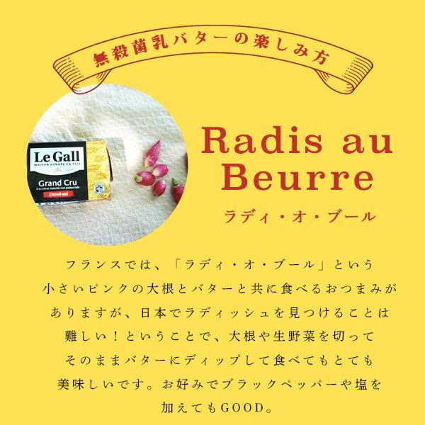 ルガル バター 無塩発酵バター 250g 無殺菌バター