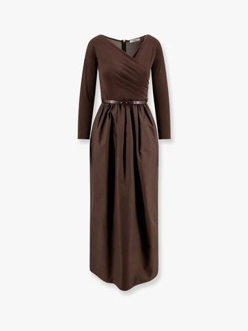 Kaiser cotton poplin and jersey dress - MAX MARA - gender_Woman