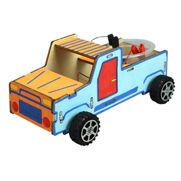 「探夢科學小實驗」STEAM科教 DIY手工製作 科技小製作小發明鹽水動力車能量轉化科教前沿玩具