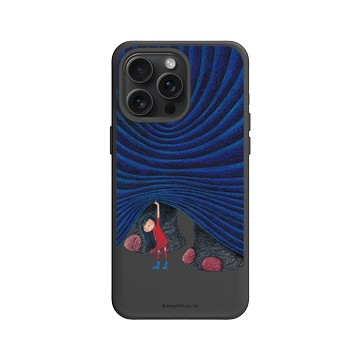 iPhone 15 Pro Max SolidX 黑 - 幾米 Jimmy Liao - 星空-小象變大象