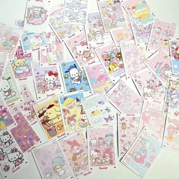 ✨收藏卡片✨三麗鷗lomo卡40張可愛精緻動漫二次元新款留言小卡高清精美賀卡 9MIE
