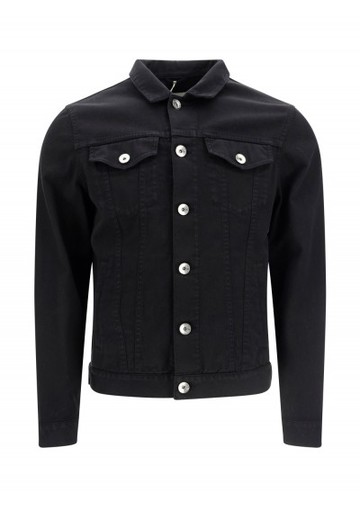 Brunello Cucinelli - Denim Jacket - Mens - Black