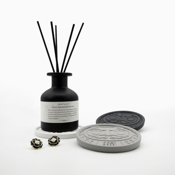 越谷だるま COASTER I 達摩置物皿 I 水泥杯墊 －馬年開運小物