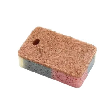 [新鮮貨] 雙面海綿擦 木漿洗碗海綿 百潔布洗碗神器 抹布 清潔擦