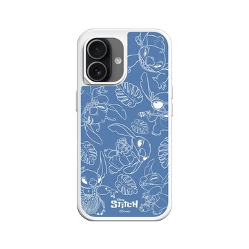 iPhone 17 SolidX 白 - 迪士尼-史迪奇 Disney Stitch - 夏威夷系列-線稿