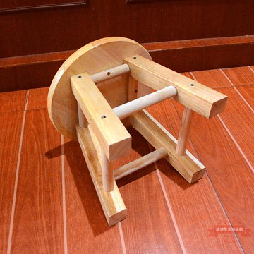 實木凳子矮凳板凳學習凳家用餐桌凳圓凳時尚創意客廳木頭凳小椅子