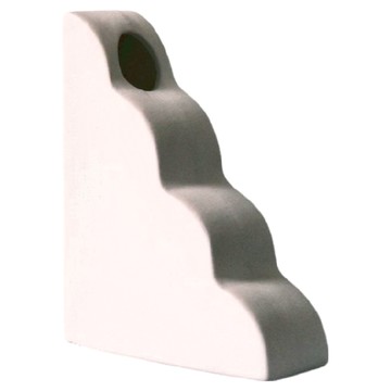 空氣選物 不規則素燒陶瓷花瓶 A  12.5 x 16 x 5cm  11 x 15 x 4cm  米色