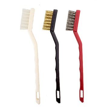 【UDiLiFE】生活大師 百研3用清潔刷組鋼/銅/尼龍 杯蓋清潔刷 保溫瓶蓋清潔刷 細縫刷 杯蓋刷