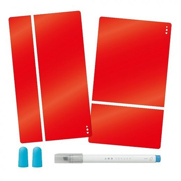 【龍品文創】日本SONIC SP-1501 記憶訓練四件組-B藍筆+紅板