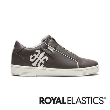 ROYAL ELASTICS Adelaide 灰色真皮時尚休閒鞋 (男) 02651-880